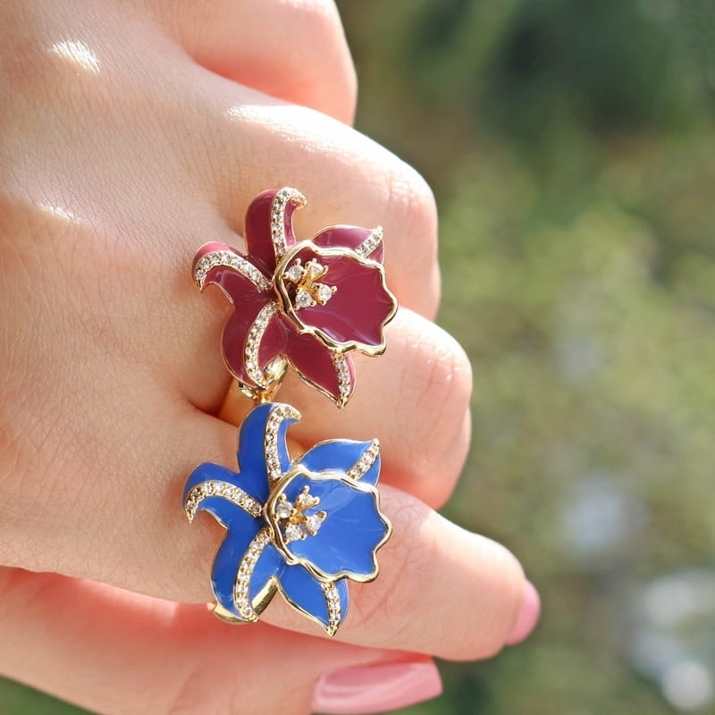 Ring Orchid Marsala