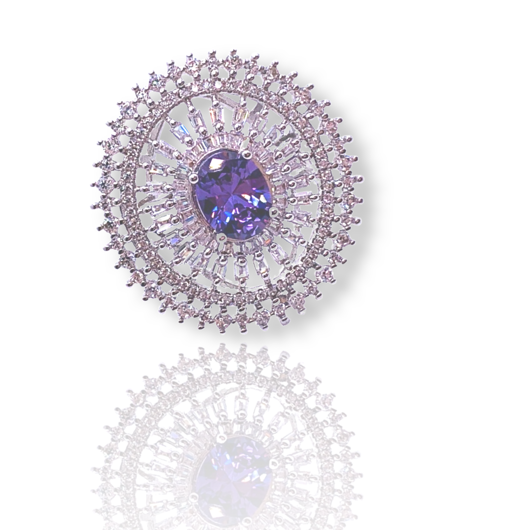 Ring Lilac Stars