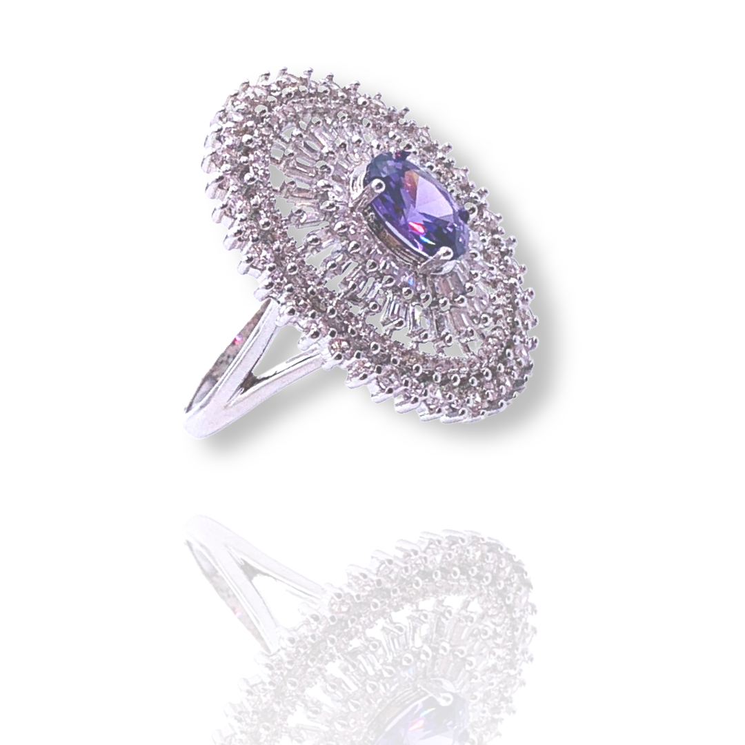 Ring Lilac Stars